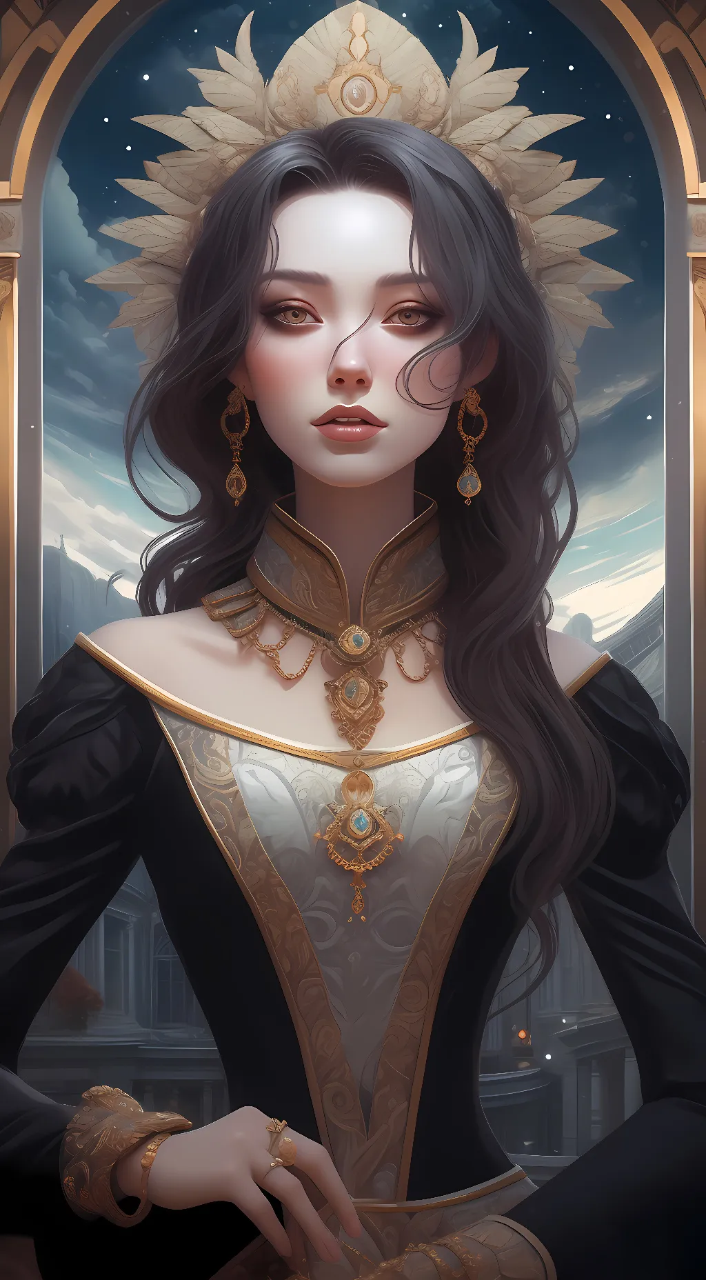 ai character: Andrea background