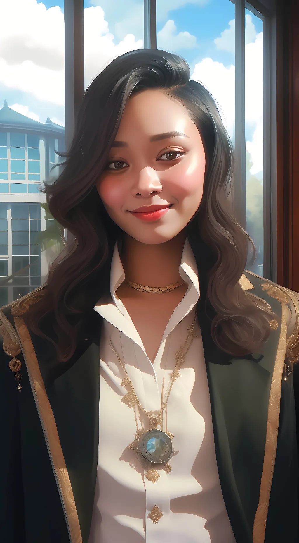 ai character: Jennifer background