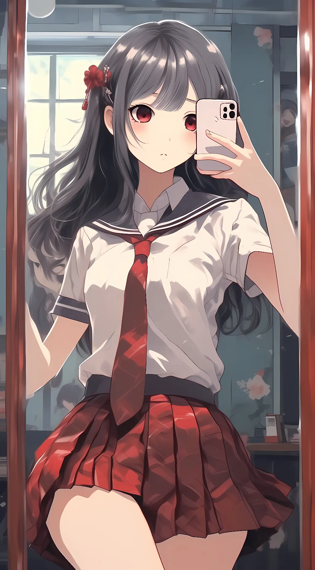 ai character: 樱井亚里莎 background