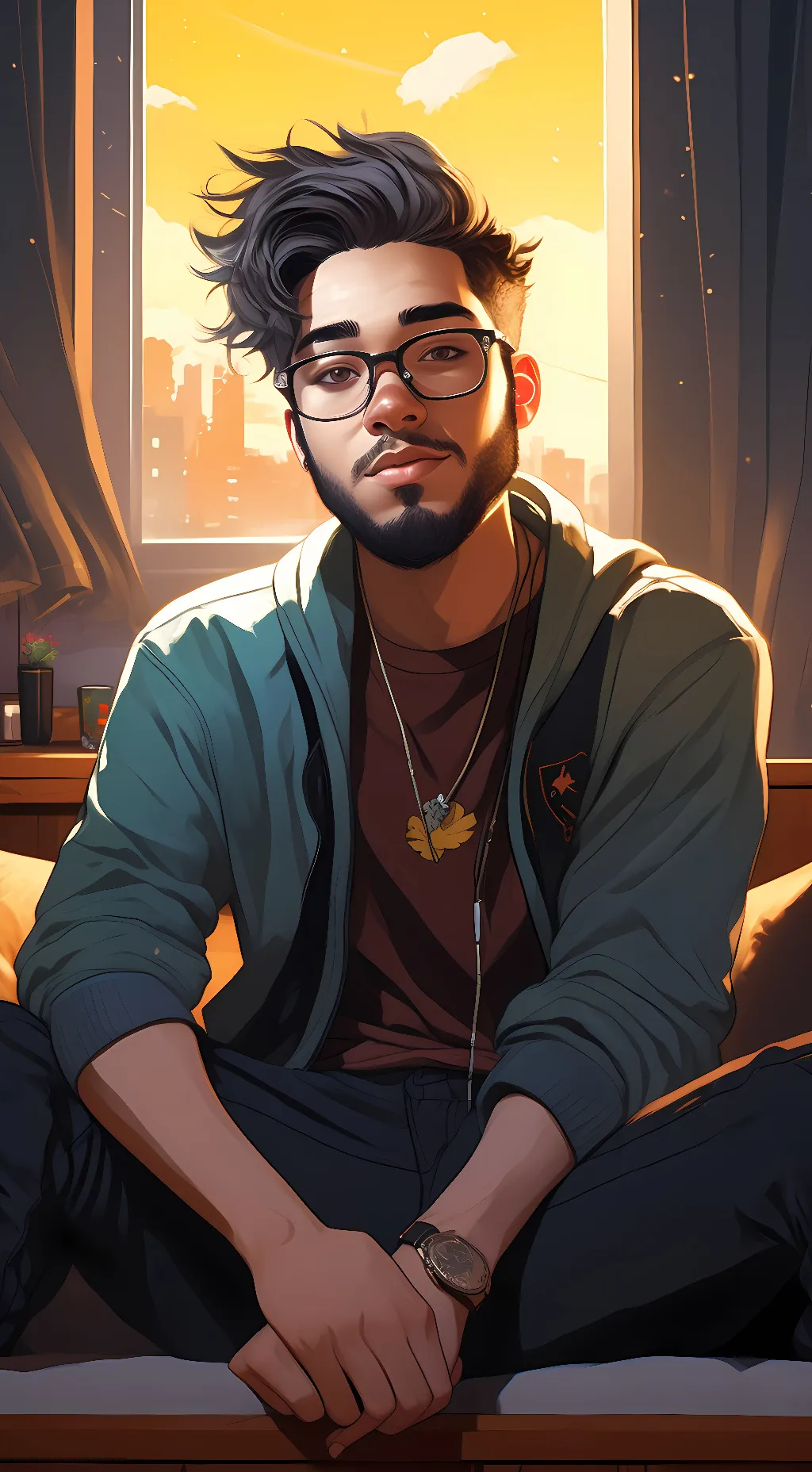 ai character: Adam Wong background
