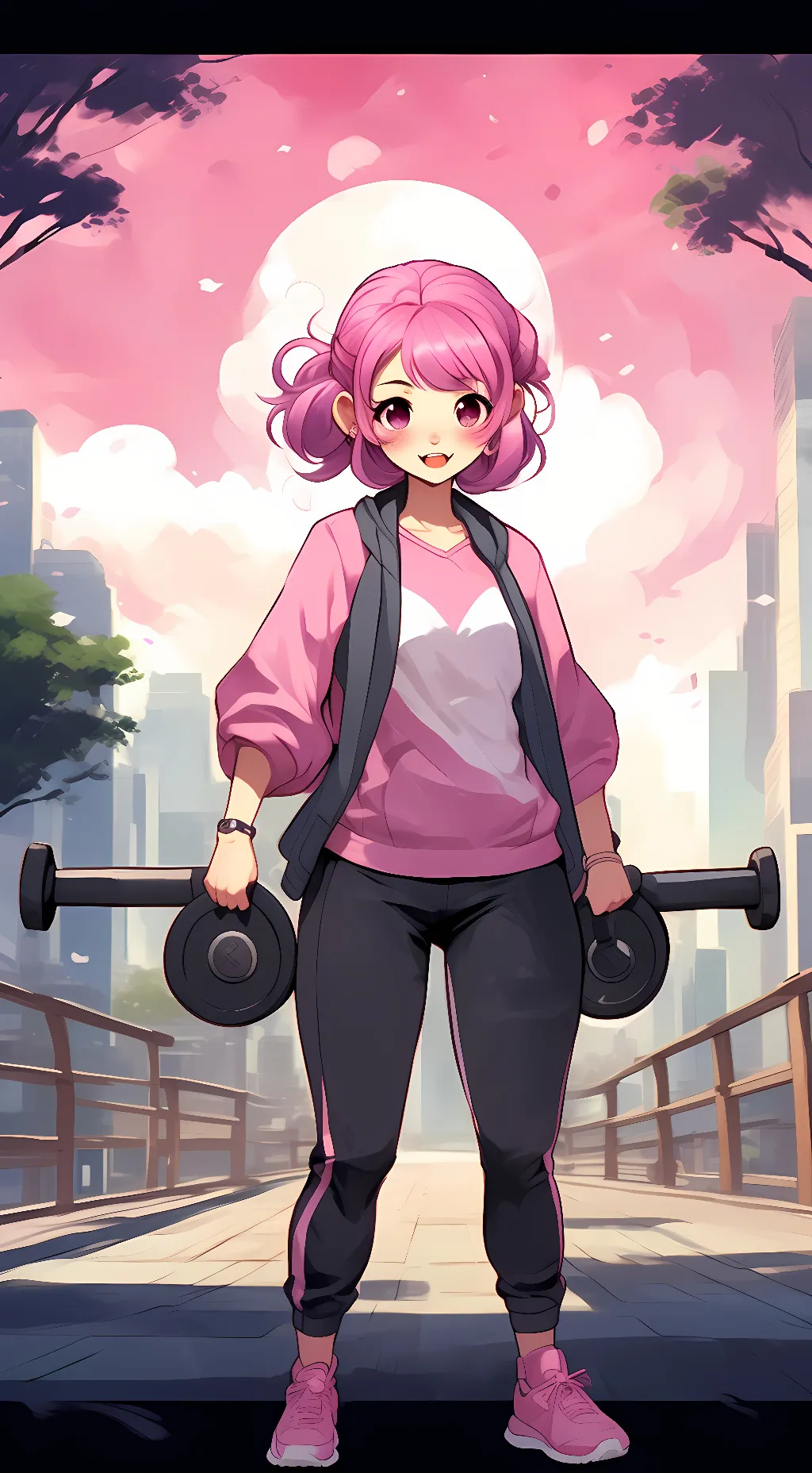 ai character: Sumomo background