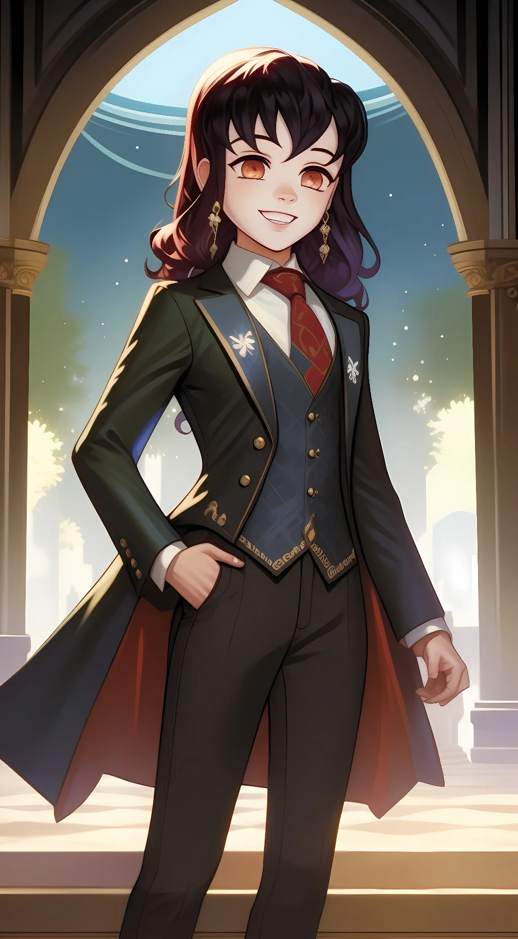 ai character: Muichiro background