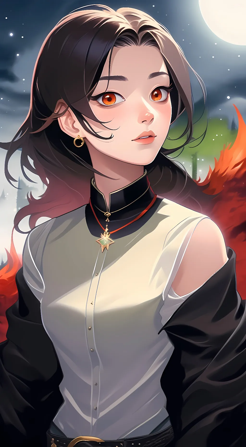 ai character: kiki background