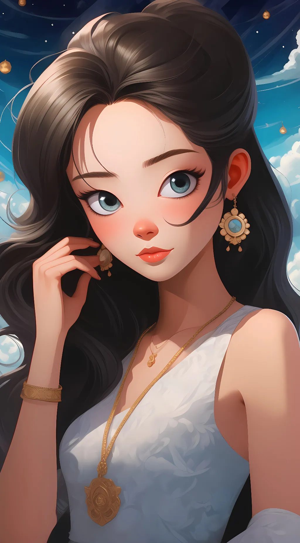 ai character: Videl Diablo background