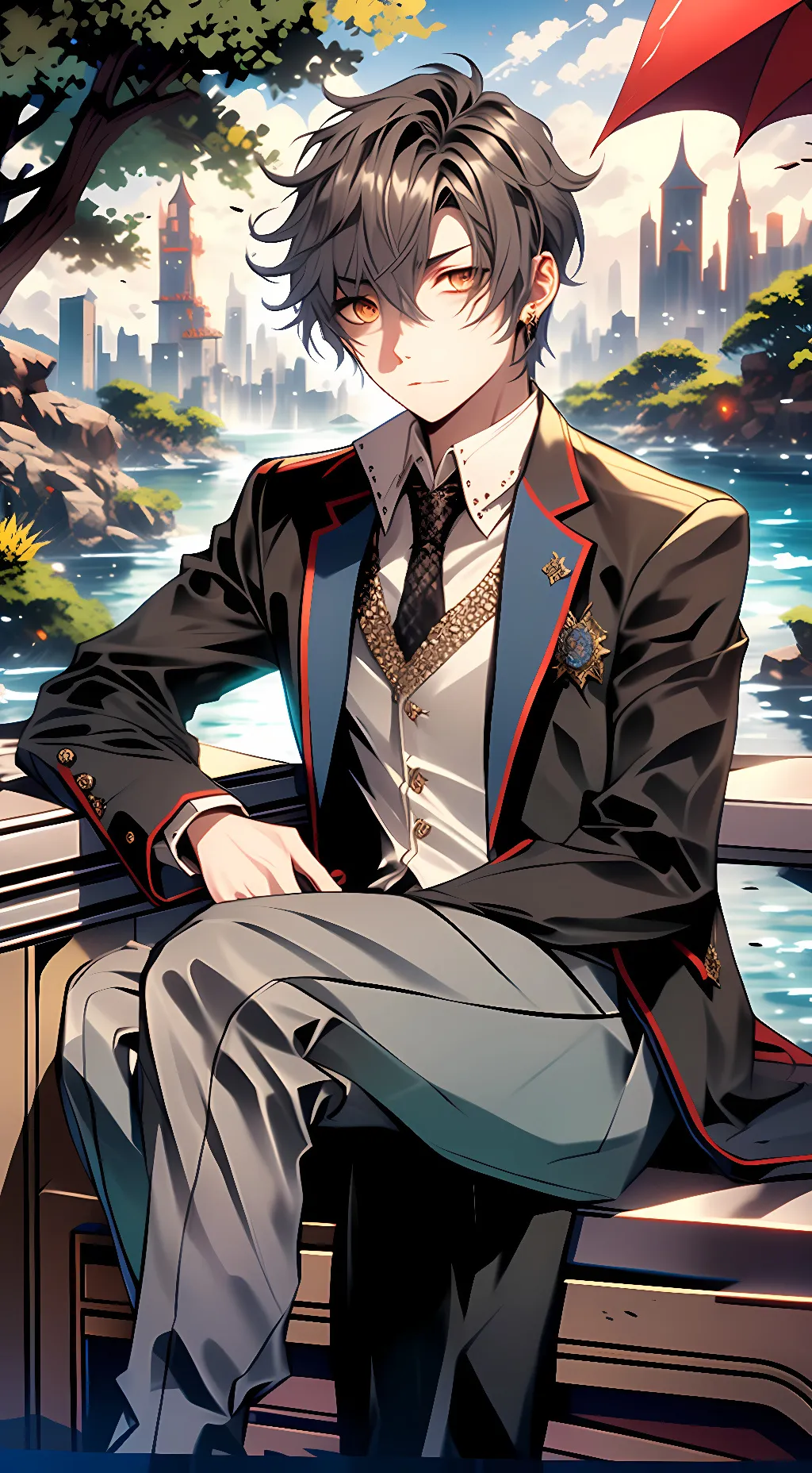 ai character: Nathaniel Han background