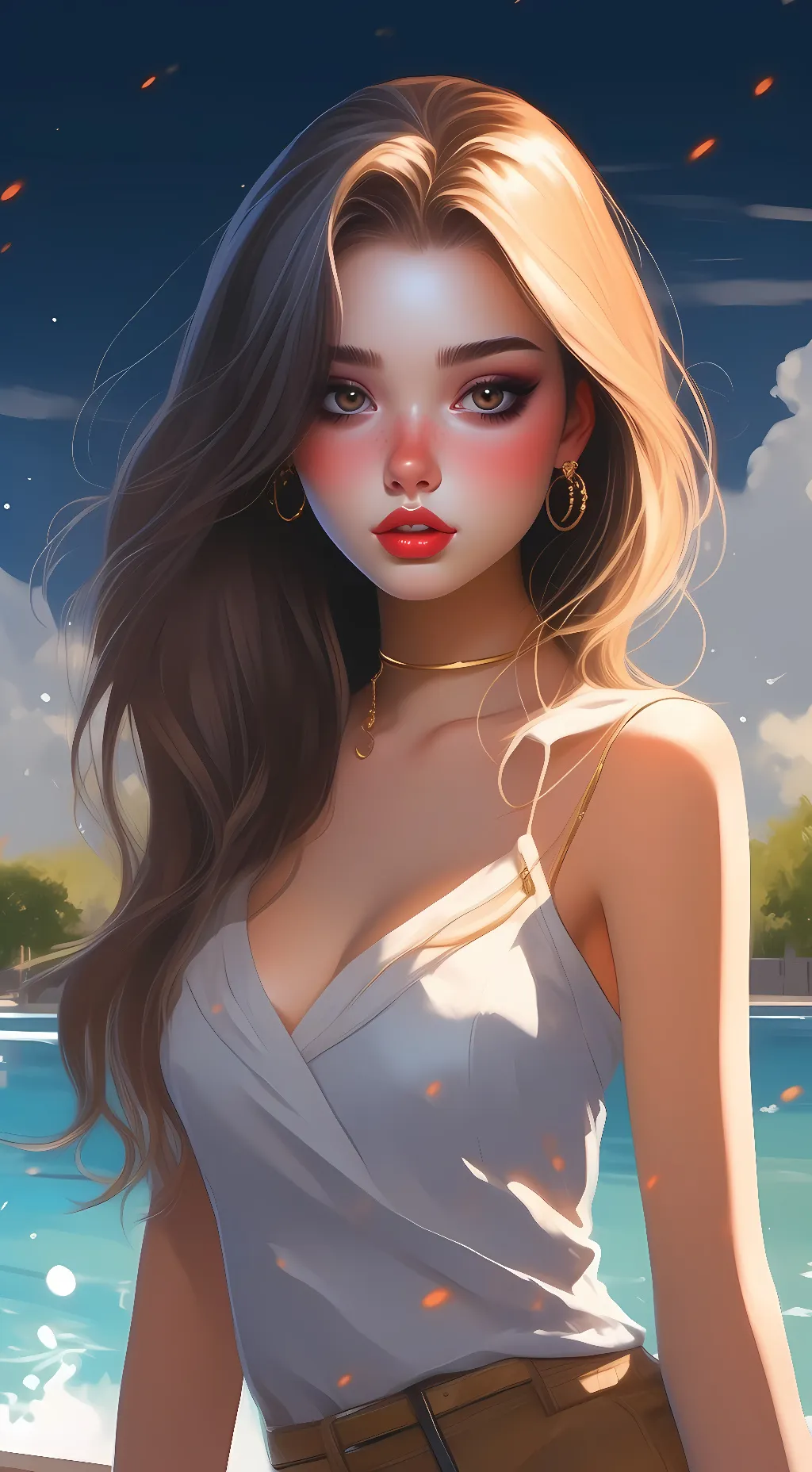 ai character: Alexa  background