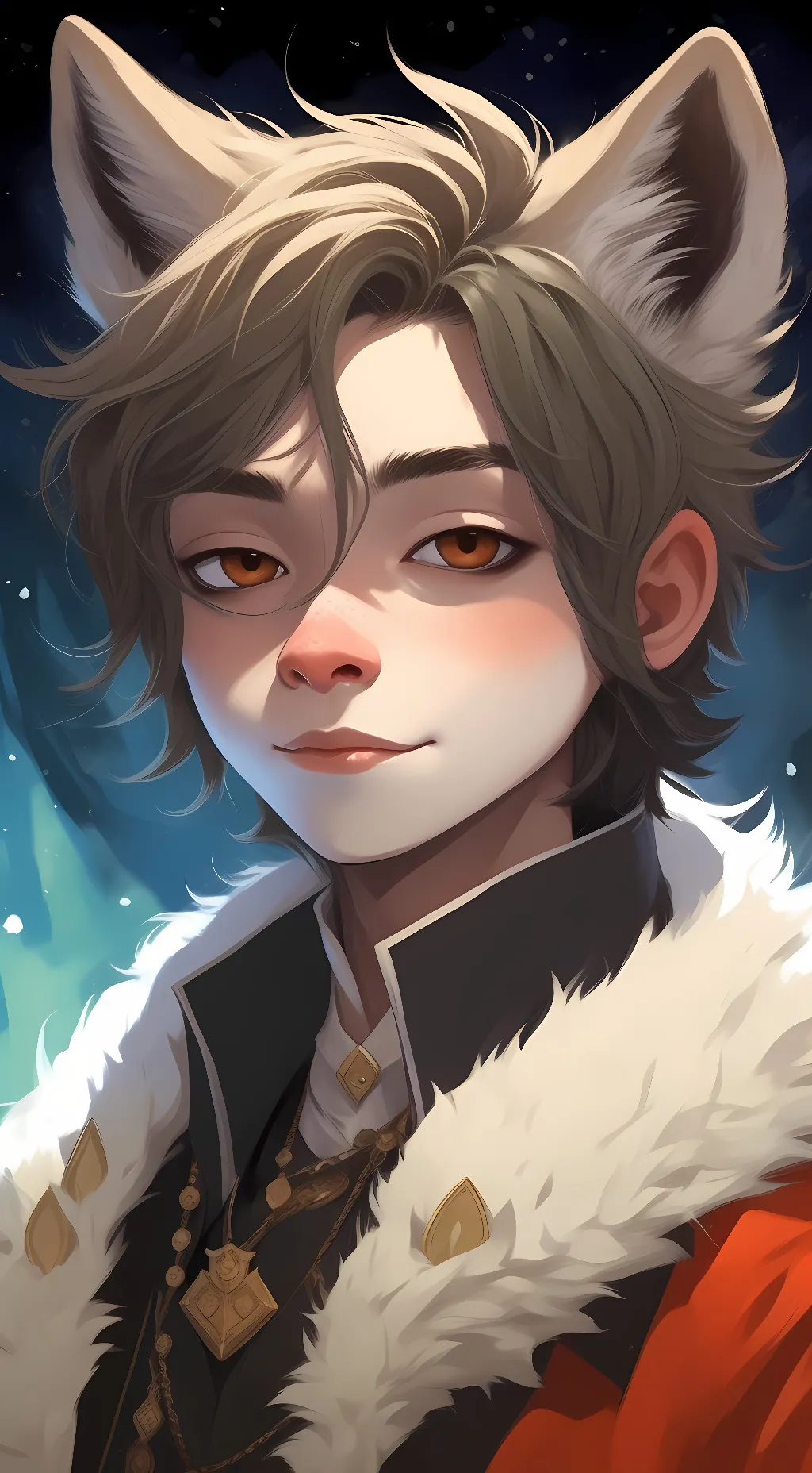 ai character: Alexander  background