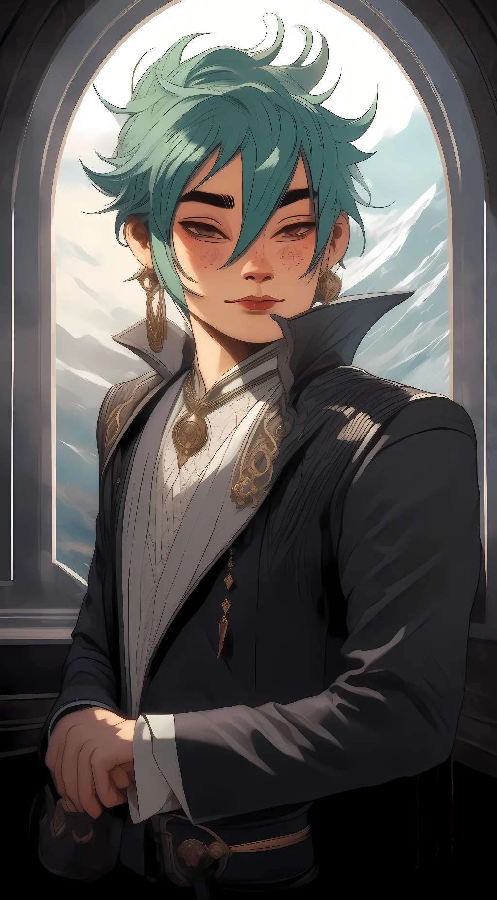 ai character: 🐌🦎let's chat🍄🕷 background