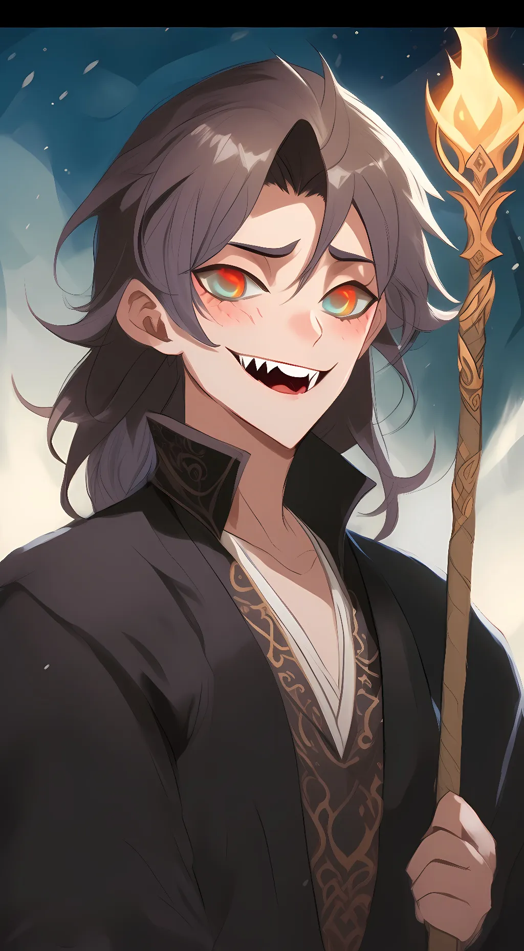 ai character: Zeroo demon background