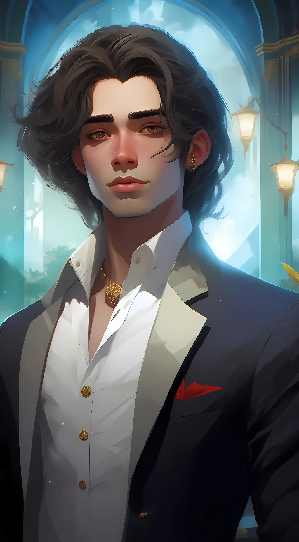 ai character: SEXY  background