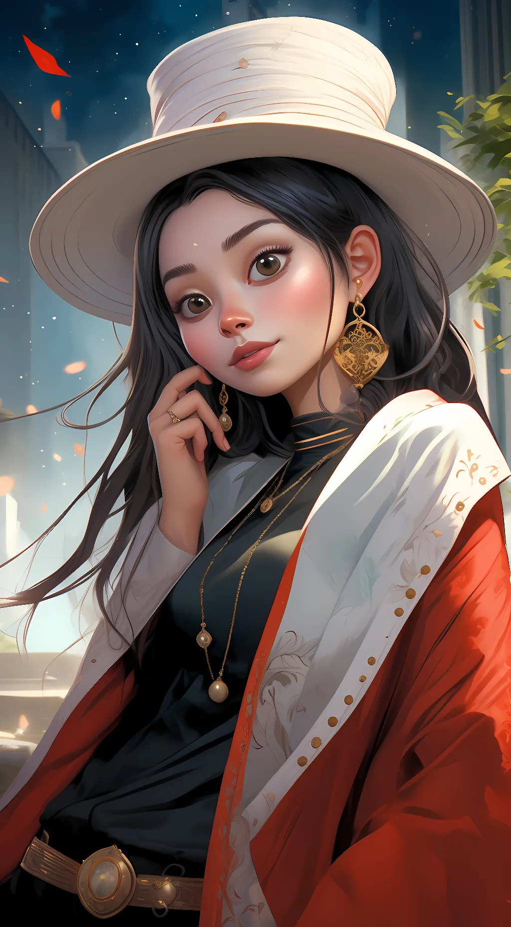 ai character: Kelly background