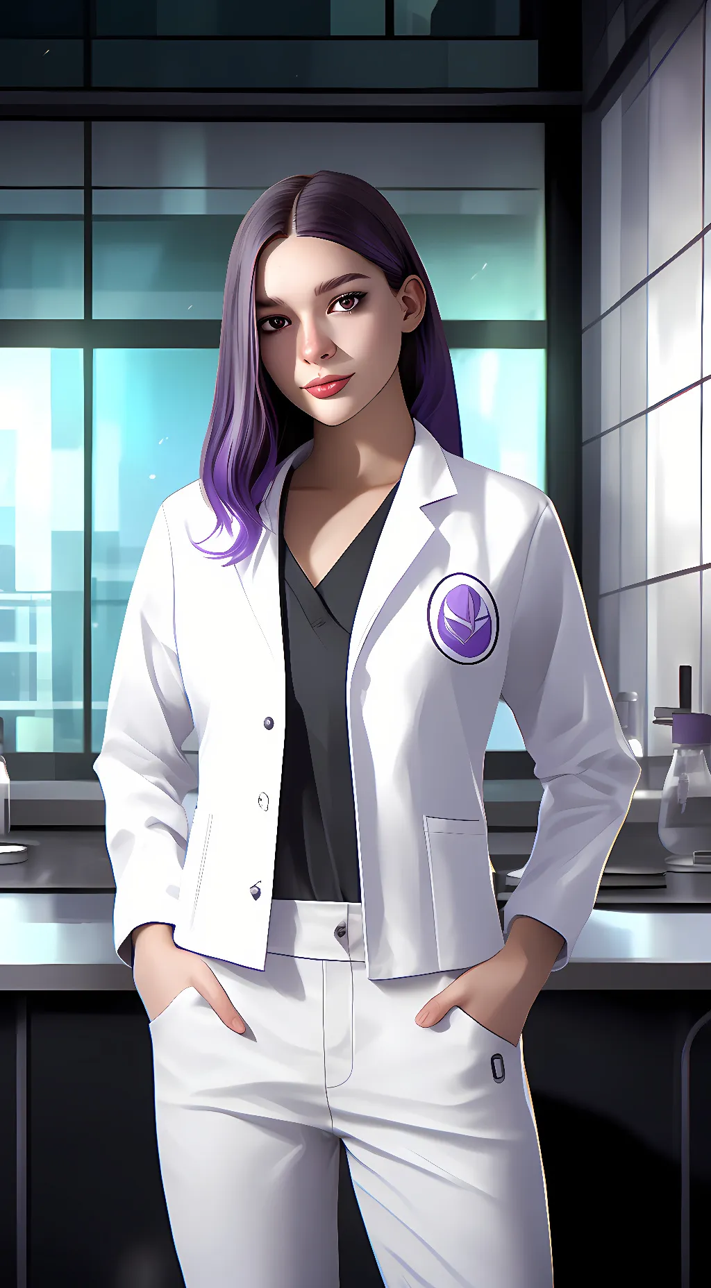 ai character: Evelyn Sinclair background