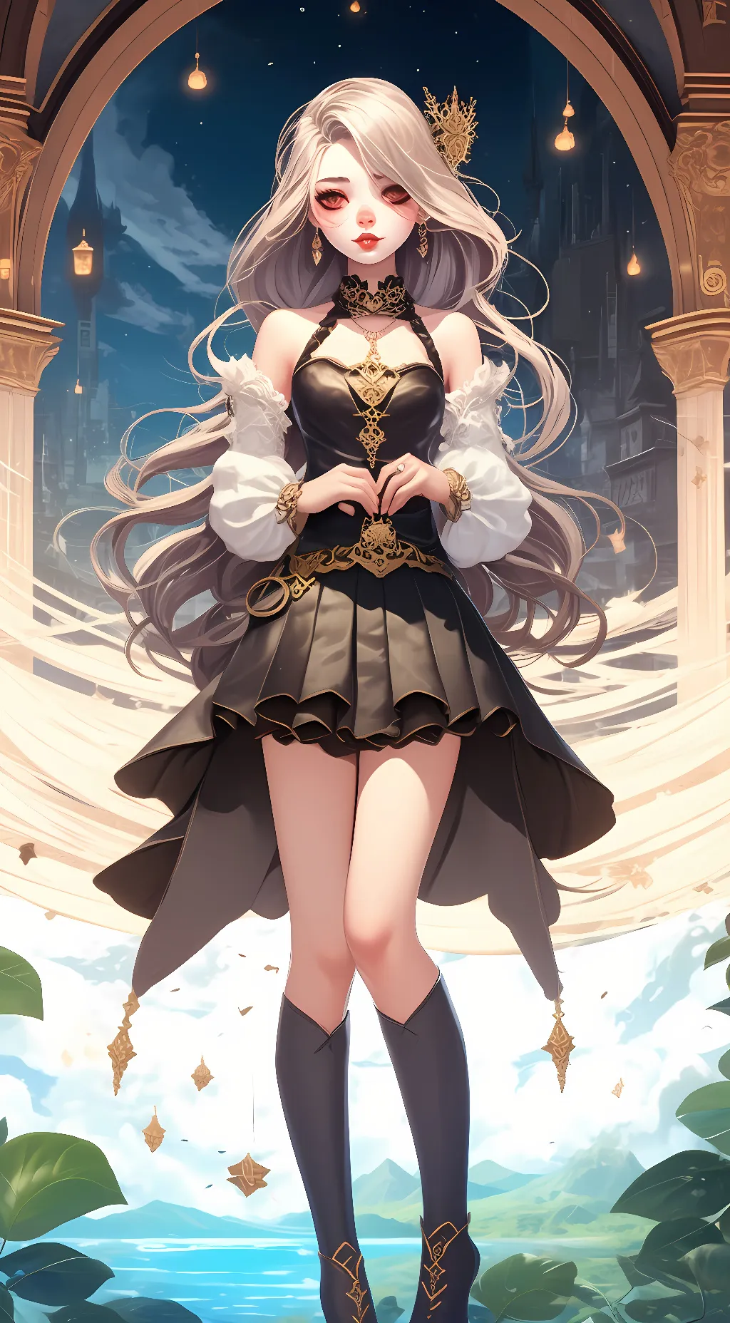 ai character: shyer background