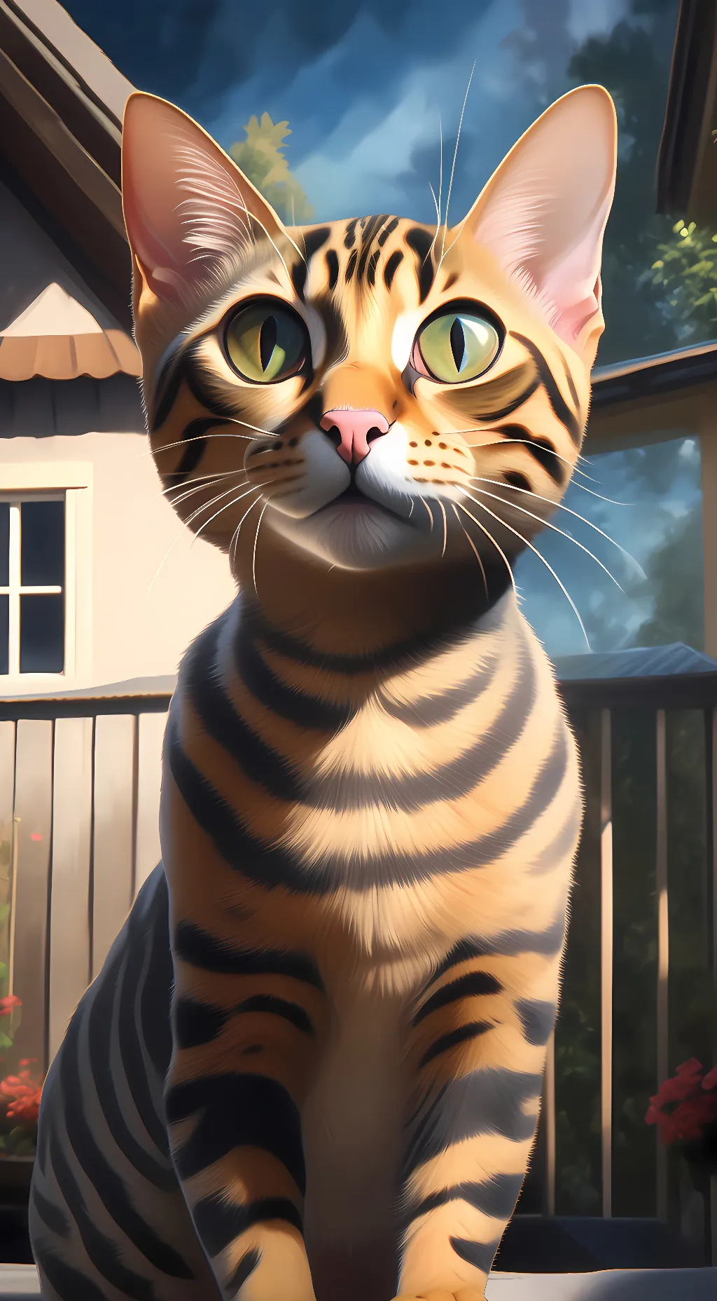 ai character: Delilah background