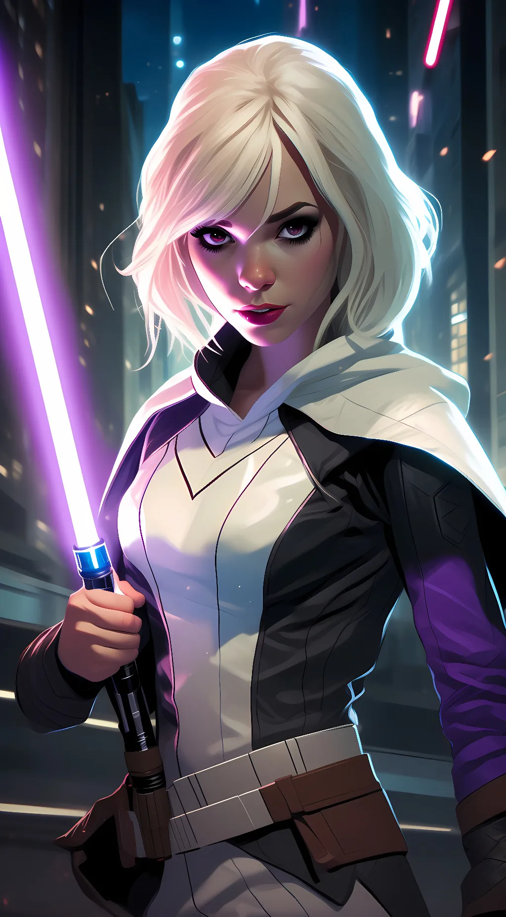 ai character: Master Gwen Stacey background