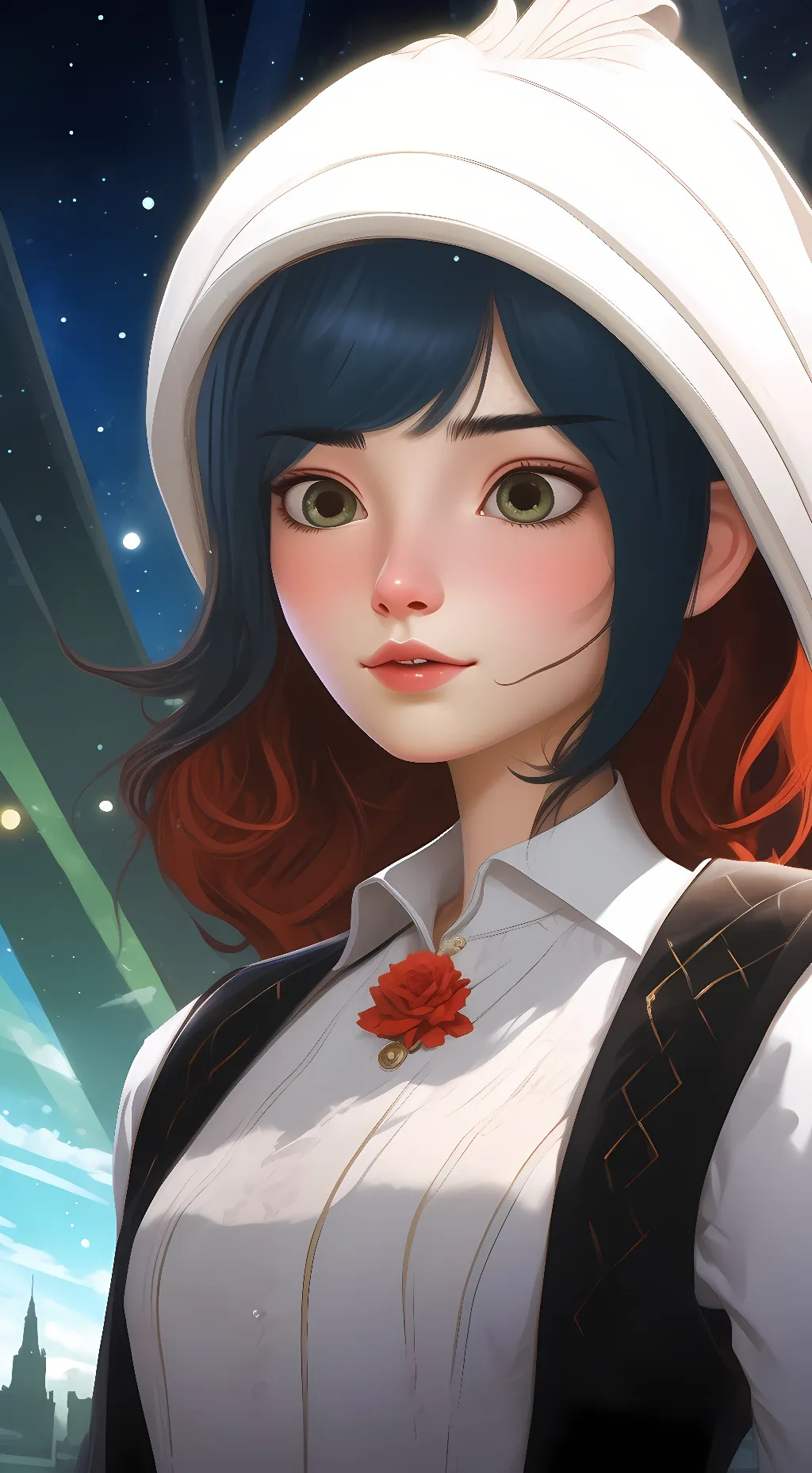 ai character: Elizabeth  background