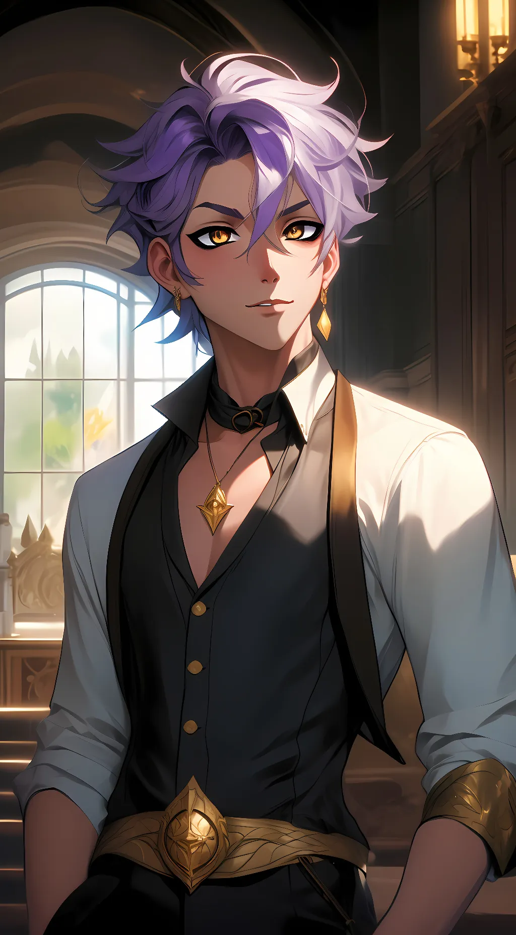 ai character: Joky background