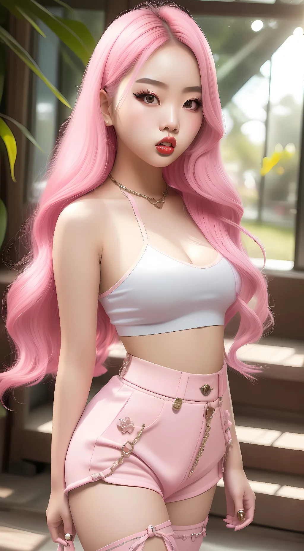 ai character: Chikara (Love) background