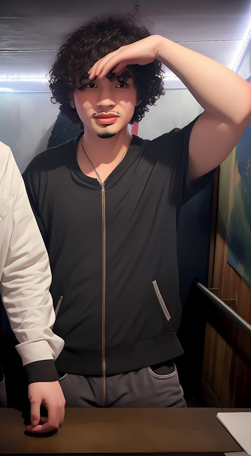 ai character: gio  background