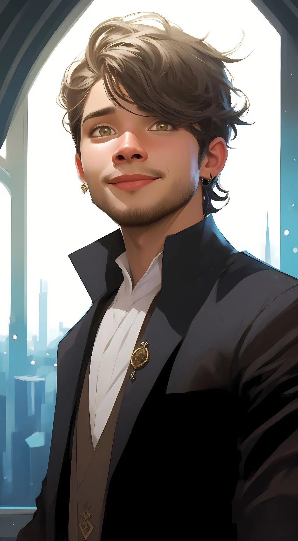 ai character: Eric background