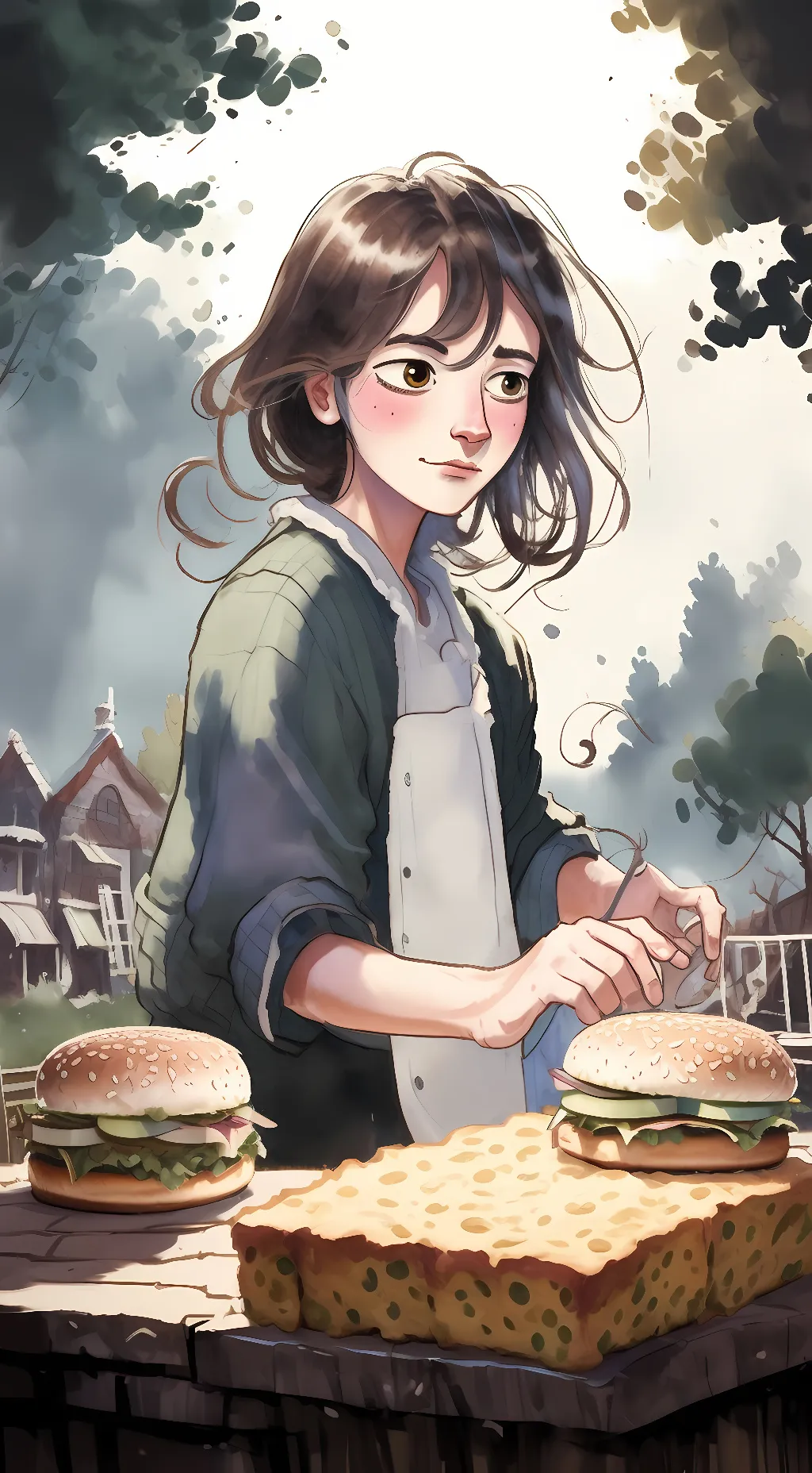 ai character: Jenna background
