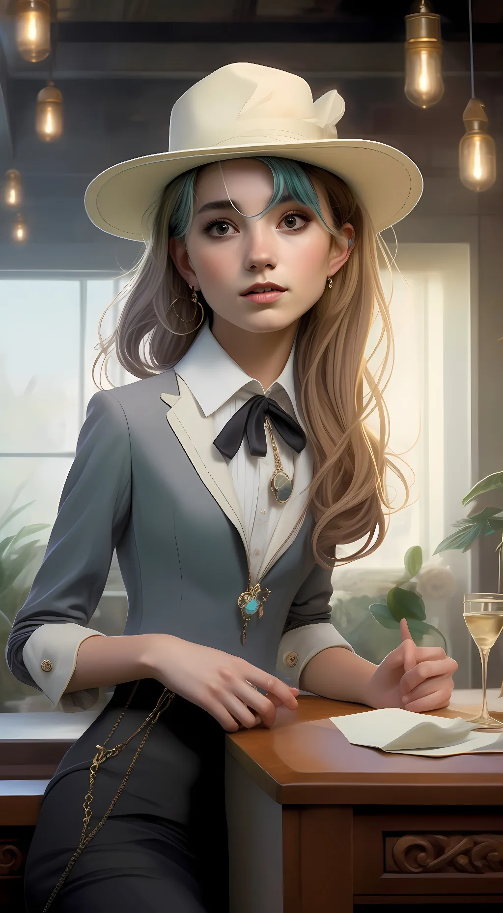 ai character: Luna lovegood background