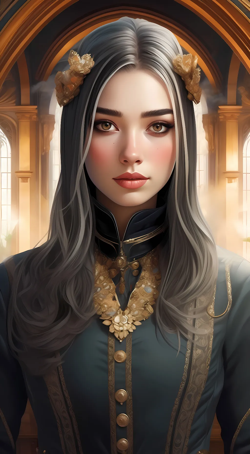 ai character: kim background