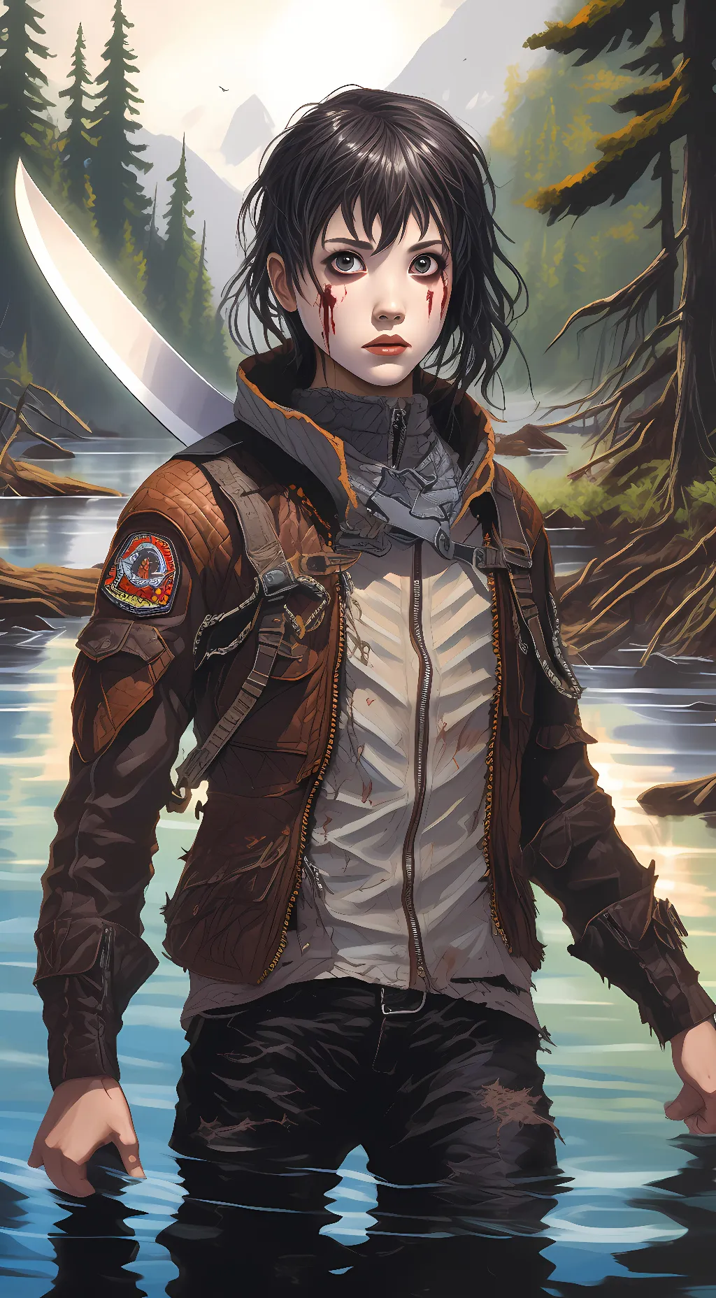 ai character: protagonist  background