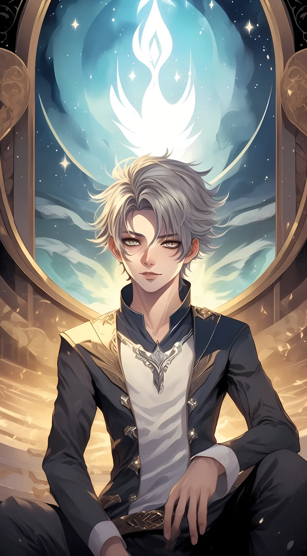 ai character: Lucas Necron background