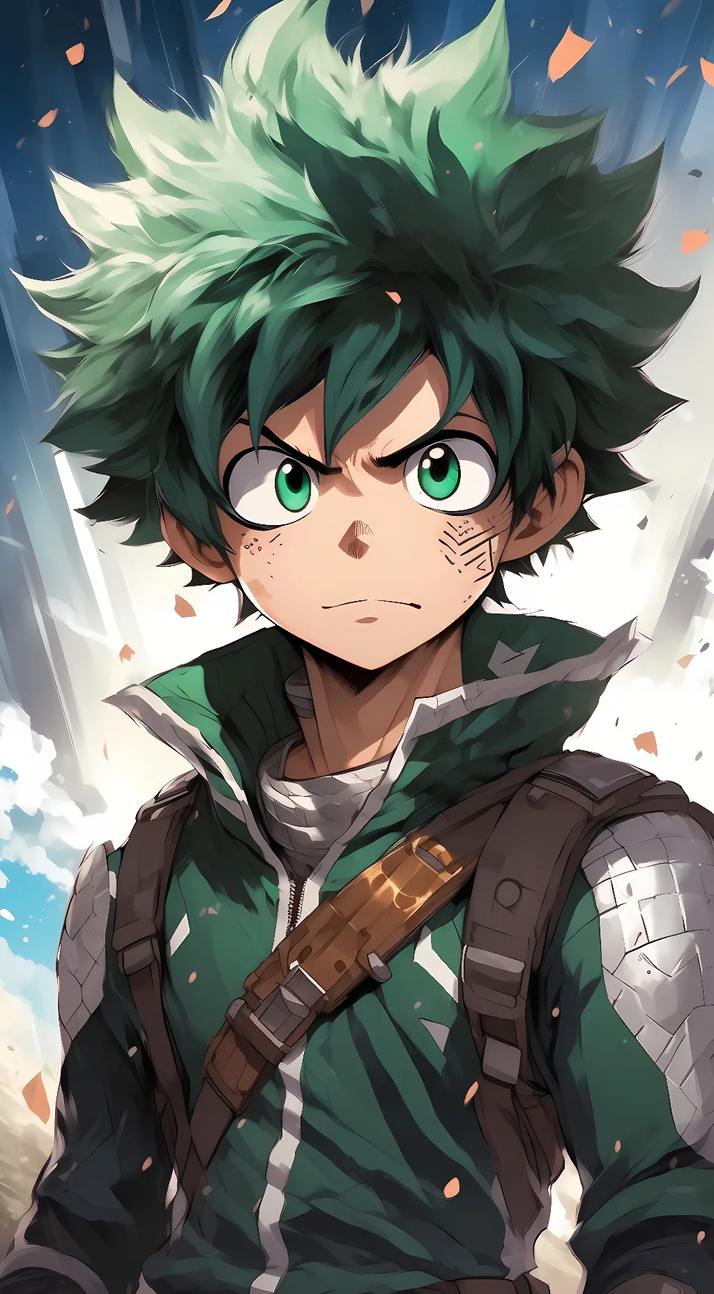 ai character: Izuku Midoriya background