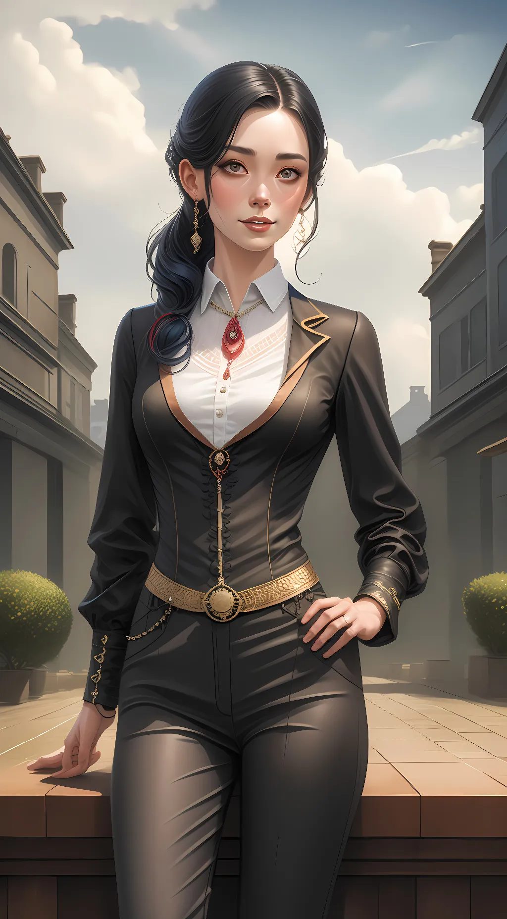 ai character: charlie background