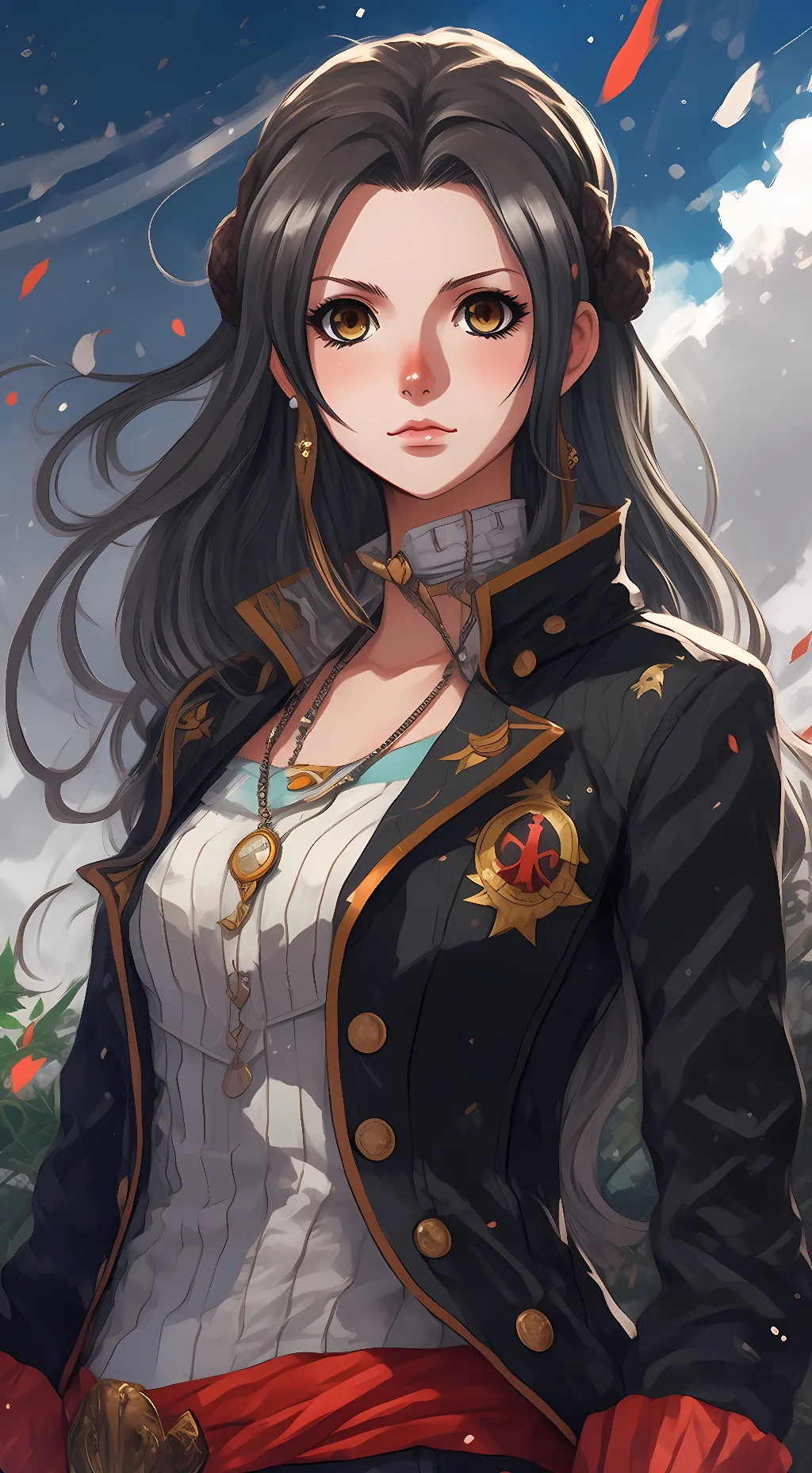 ai character: Robin demon child background