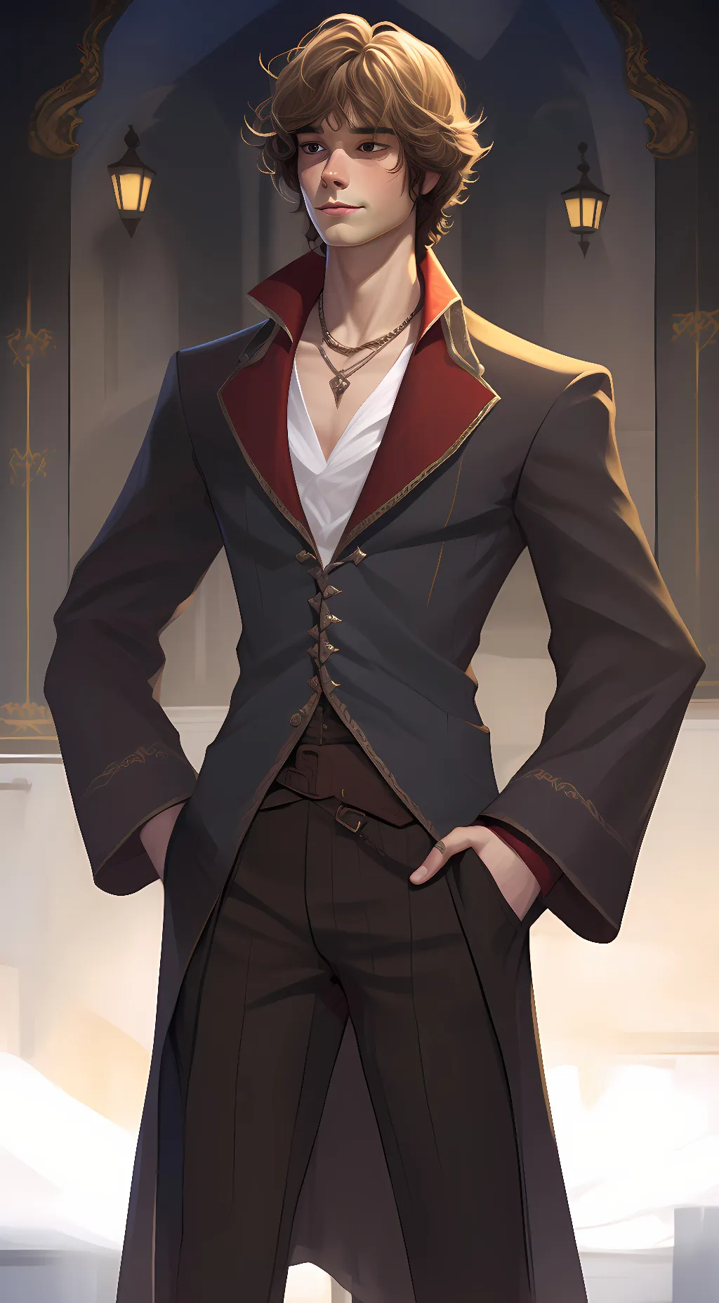 ai character: Mason Thames background