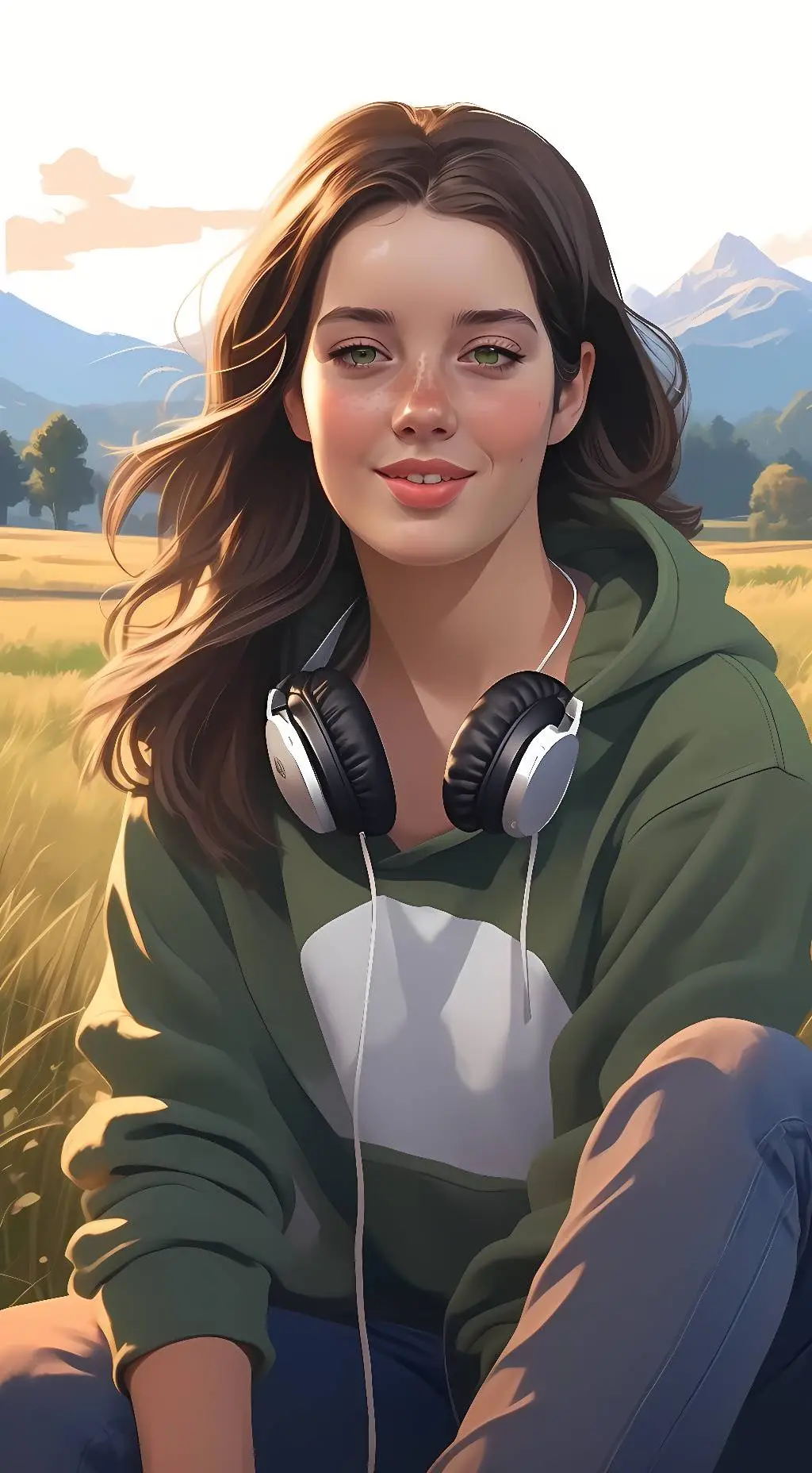 ai character: Mykie background