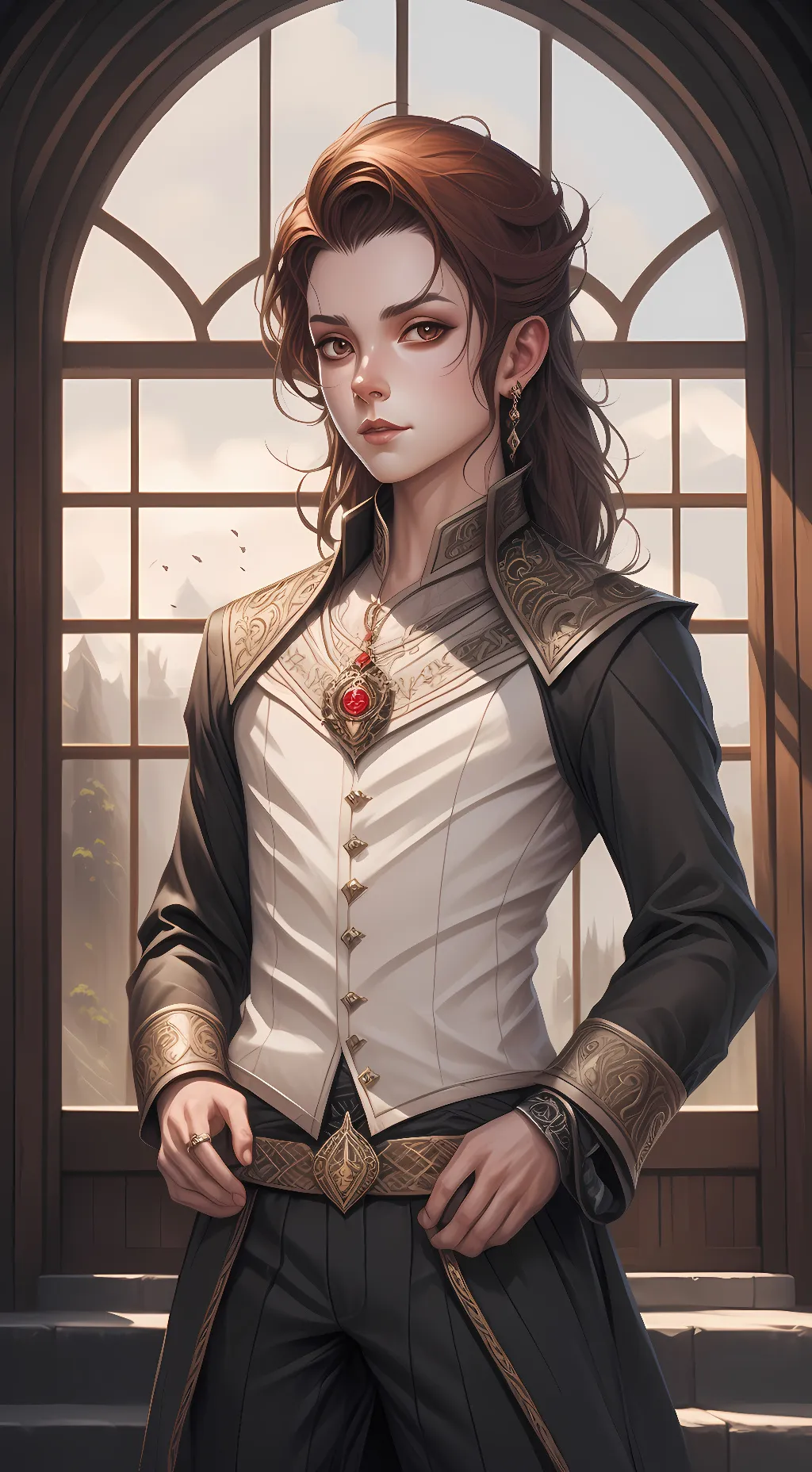 ai character: Adrianna Hayes background
