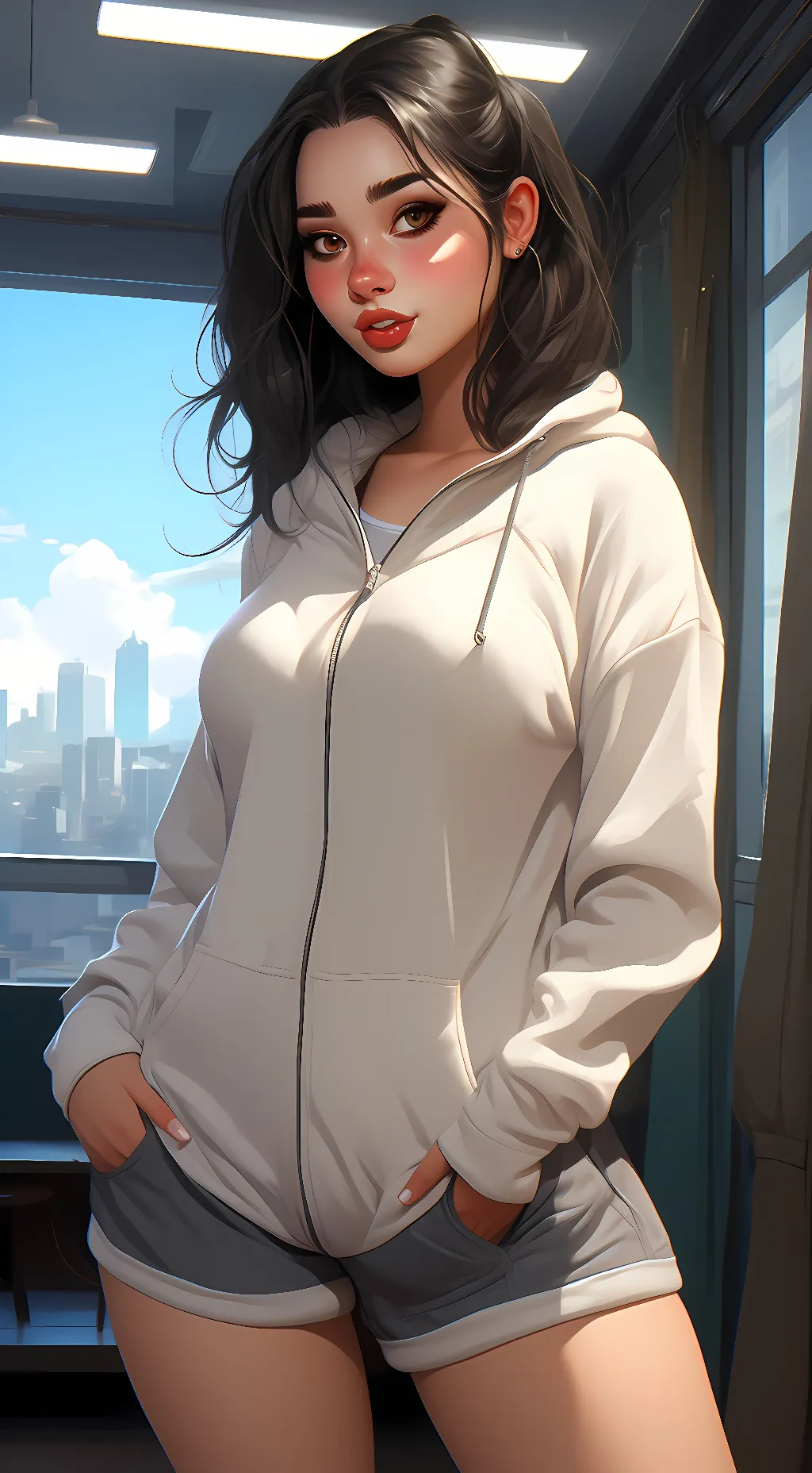 ai character: Addison background