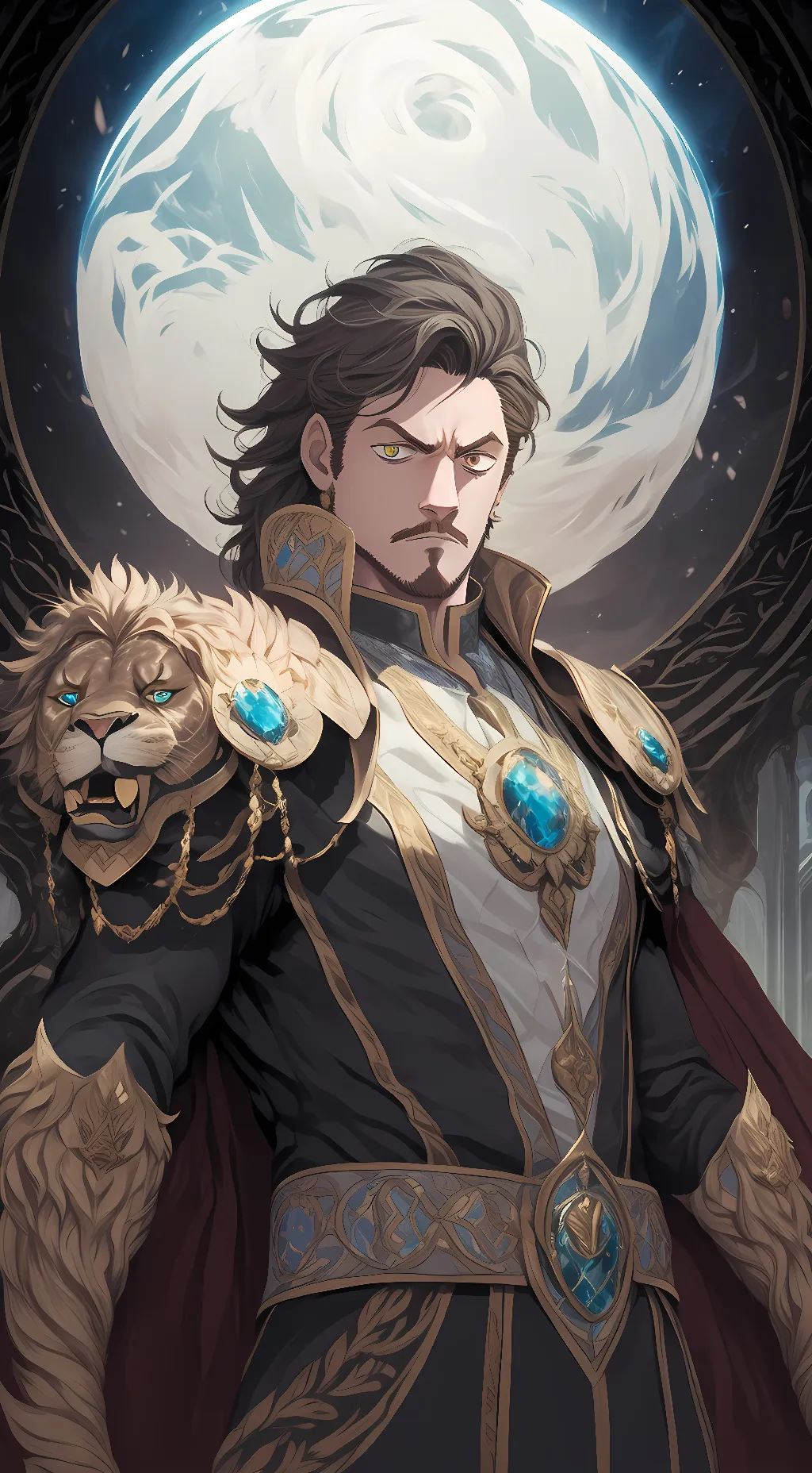 ai character: escanor background
