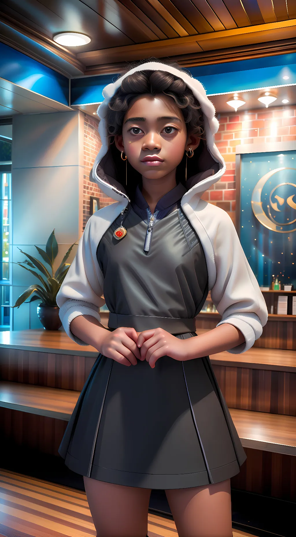 ai character: Leyla Price background