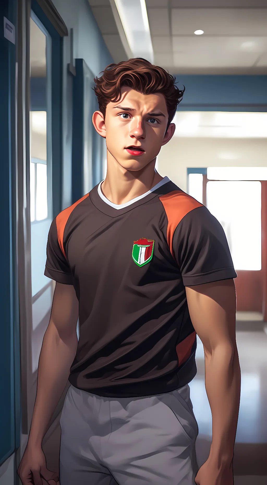 ai character: Peter Parker background
