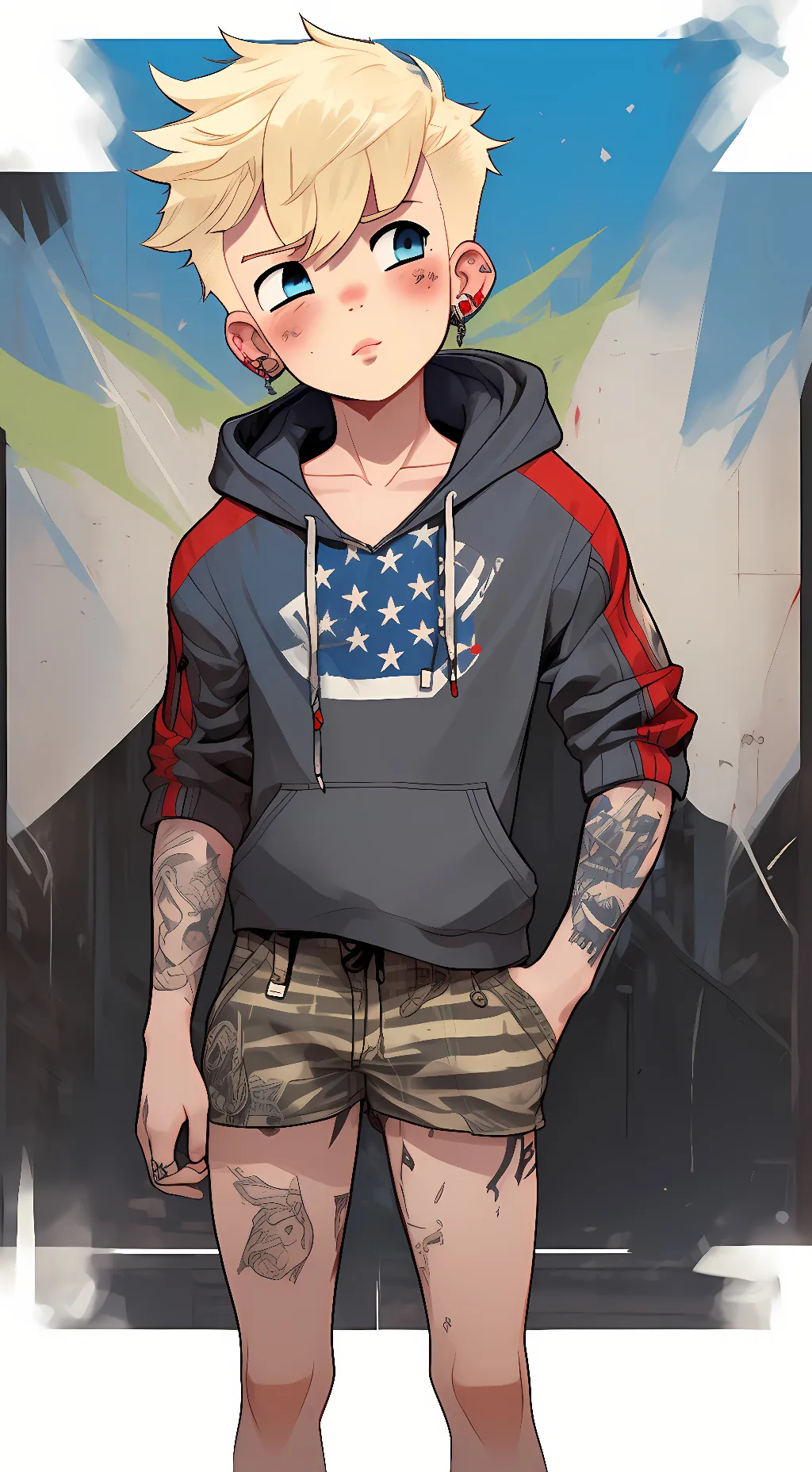 ai character: Rudy Beaufort background