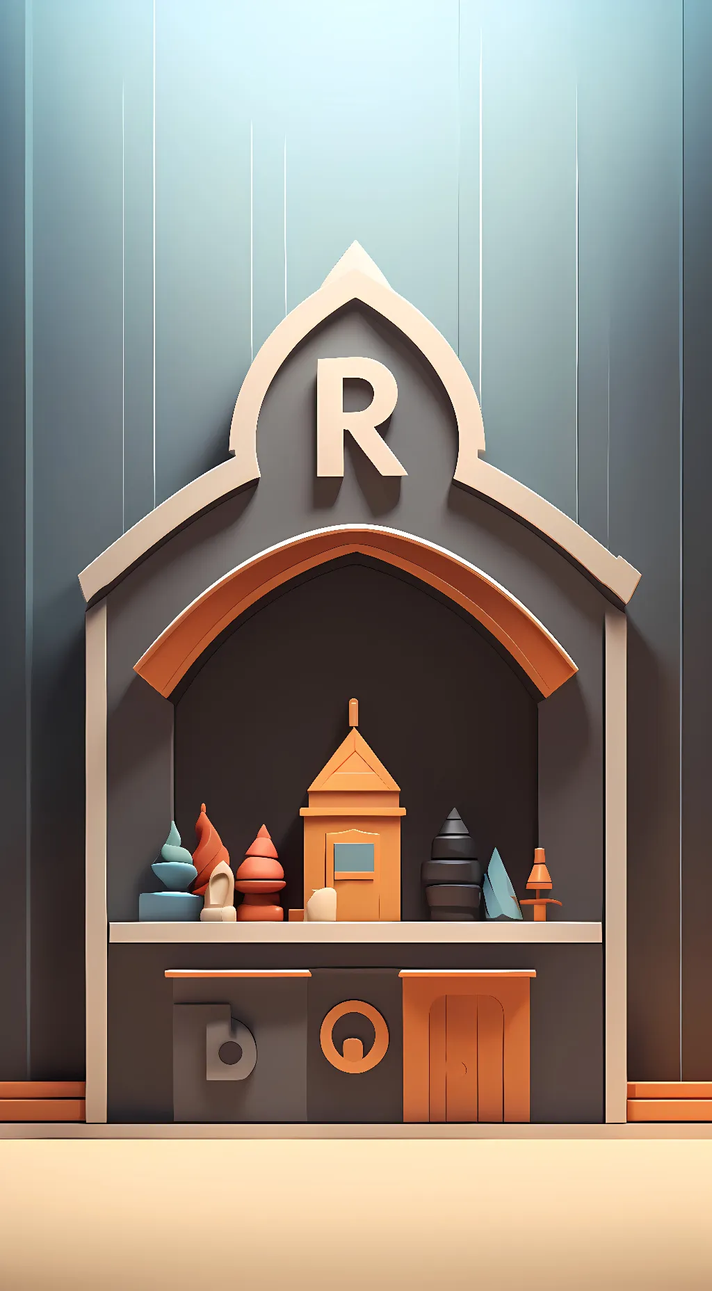 ai character: toys r us  background