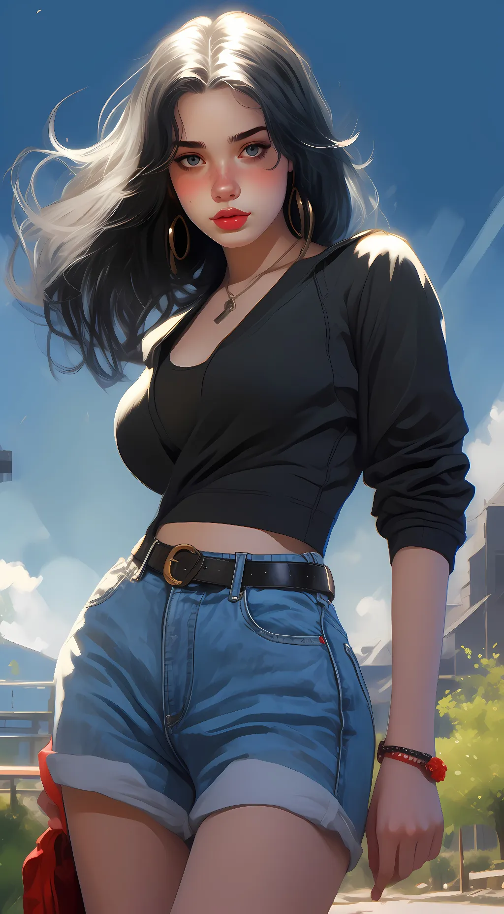 ai character: Jenna  background