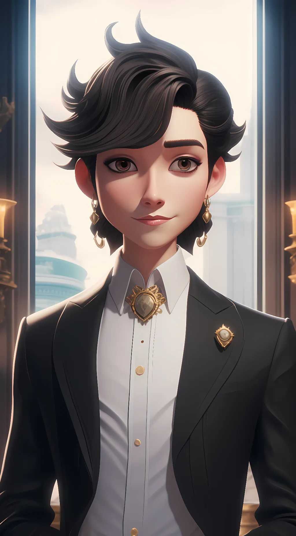 ai character: Emma Thompson background