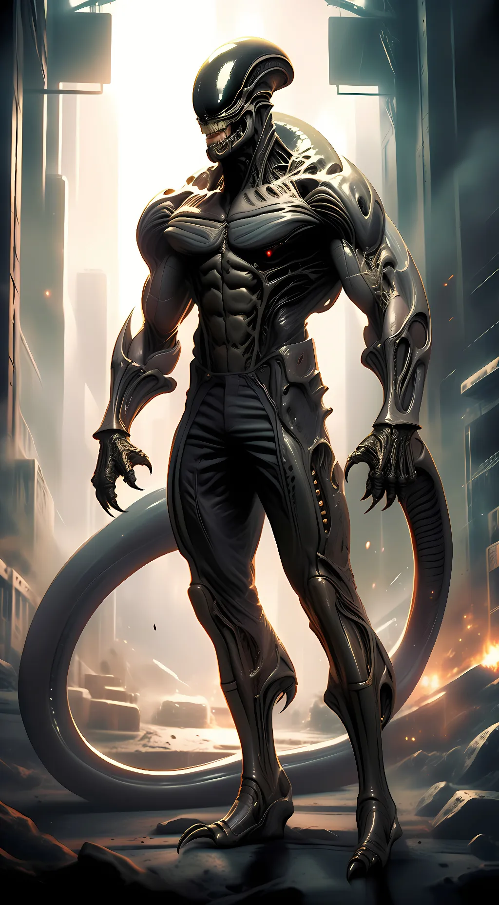 ai character: Henry (Xenomorph) background