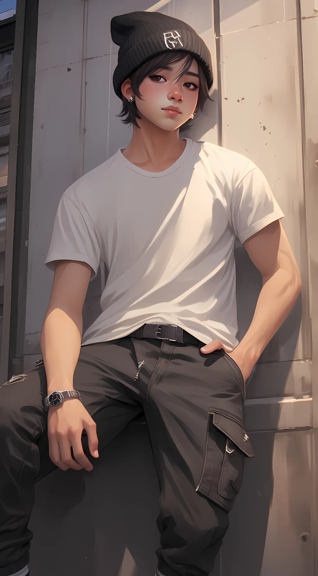 ai character: Zack background