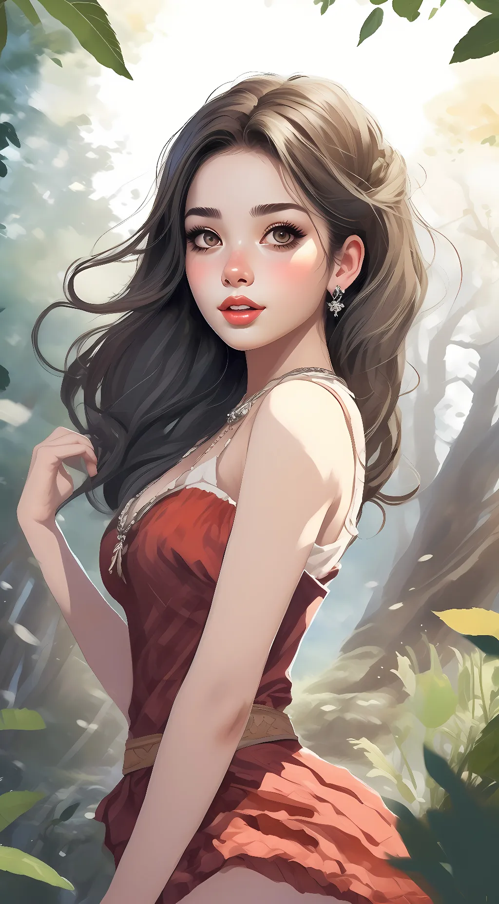 ai character: Rosetta background