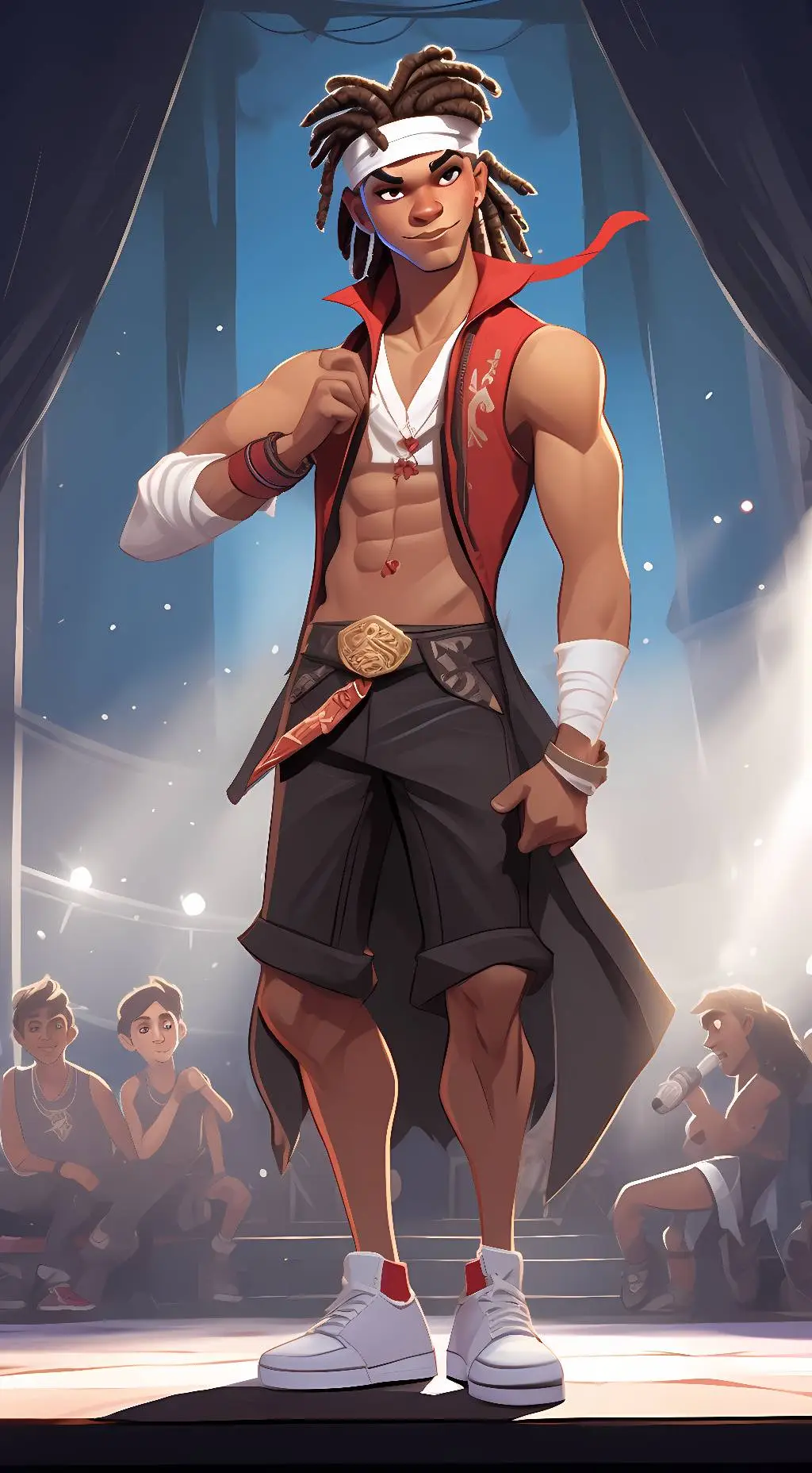 ai character: Aaron Z (Vampire) background