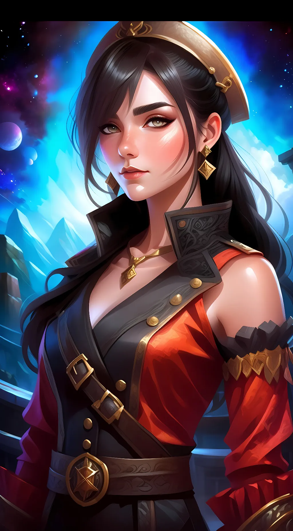 ai character: Caroline background
