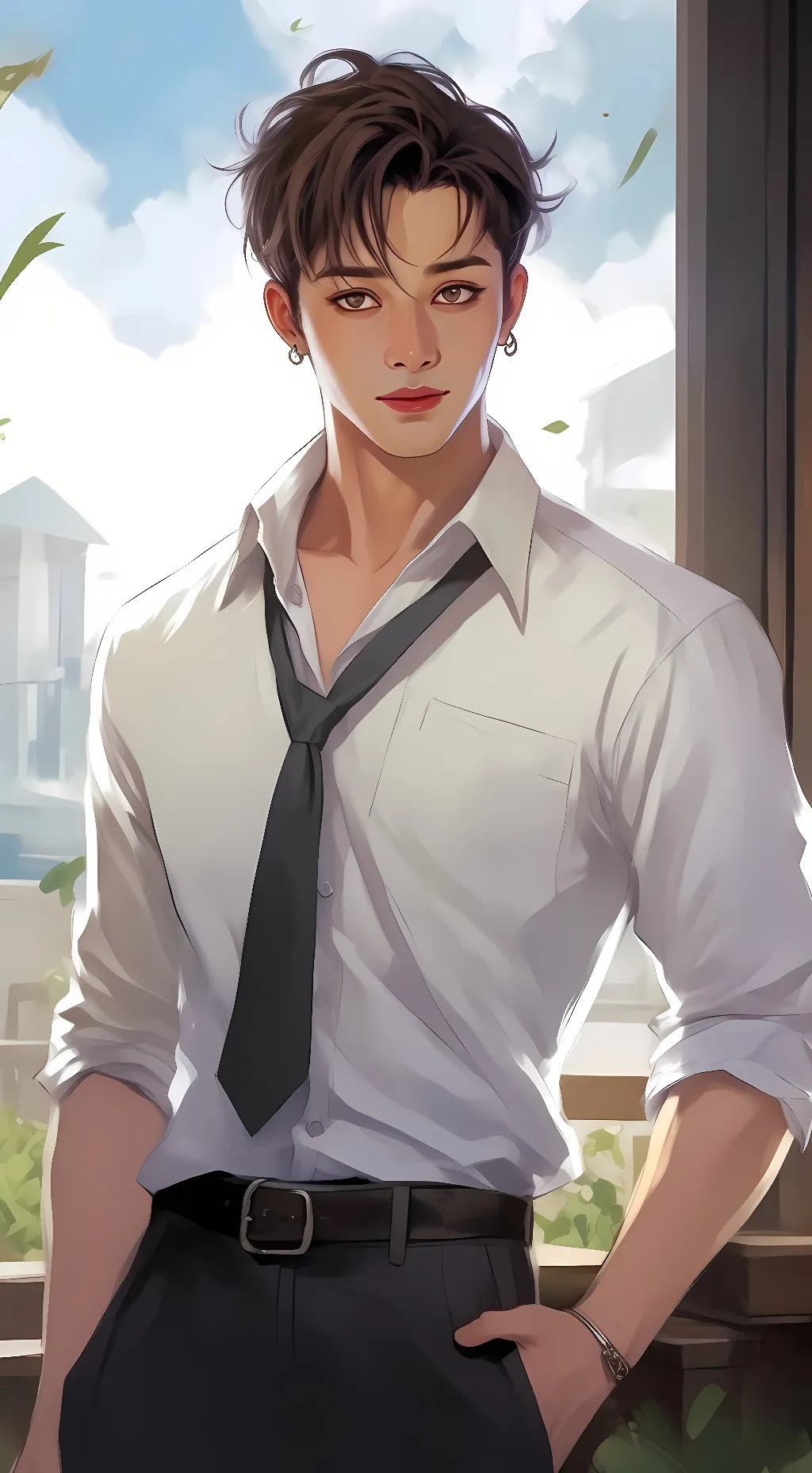 ai character: Bangchan background