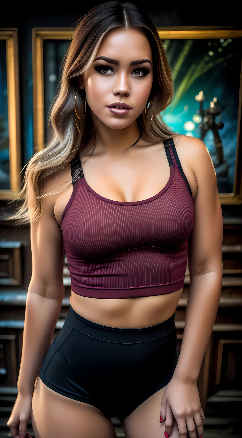 ai character: Alina Lopez background
